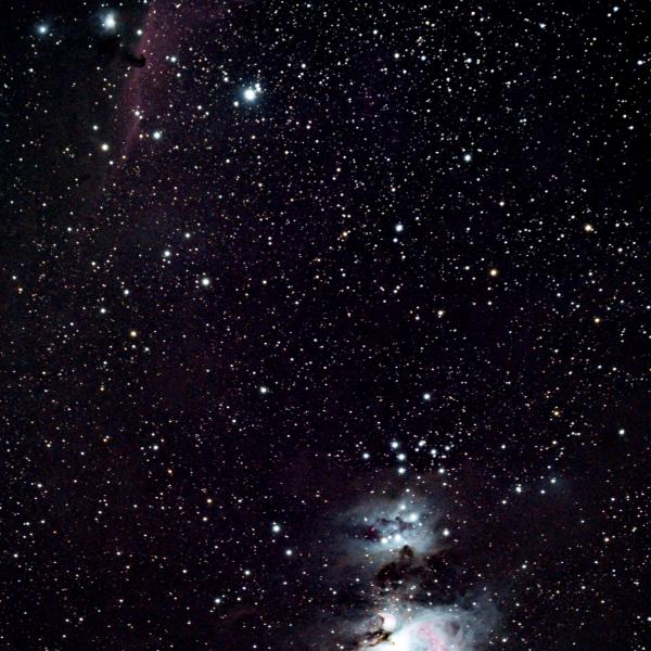Nebulosa di Orione e Running Man